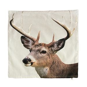 Stag Reindeer Throw Pillow Cover by Wilko - never used. Festive holiday decor!